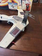 1989 Vintage Hasbro GI Joe Cobra Condor Z25 Jet Incomplete With Box READ