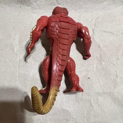 Mattel 5.5in Rattlor Action Figure Red MOTU Snake Men Vintage 1985 Taiwan