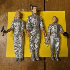 Lost In Space Trendmasters 1998 Judy Will & John Robinson 9” Figures Lot