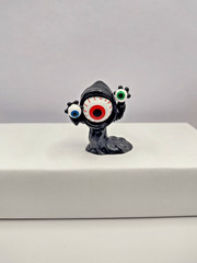 Ninja Kidz Eyeball Grim Reaper Rare Mini Action Figure 3″ Collectible Toy