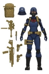 GI Joe Classified VALKYRIES Female Cobra Officer Figure (Tan Straps) Complete