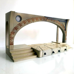 CUSTOM JABBA’S PALACE + DIAS for 3.75 IN (1:18) FIGURE DIORAMA