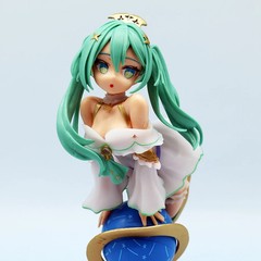 17cm Hatsune Miku Glittering Star Ver Figure PVC Anime Statue Kawaii Model Gift