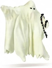 Fantasy-Themed Miniature Glow-in-the-Dark Ghost Figure for Kids & Collectors