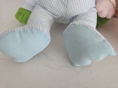 Vintage 1984 Muppet Babies Hasbro Pampers Plush Kermit Frog & Miss Piggy