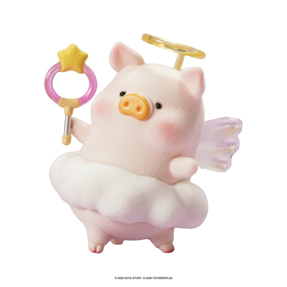 TOP LuLu The Piggy Angel’s Blessings Series Collectible Figurines Art Toys