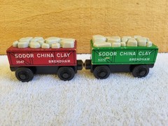 Thomas & Friends Wooden Railway China Clay Cars