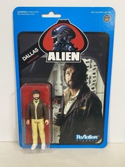 Dallas Alien Super7 ReAction Figure Blue Card NEW
