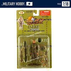 1:18 21st Century Toys Ultimate Soldier WWII D-Day US Army Rifleman Figure JONES