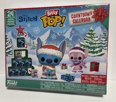 NEW Disney Stitch Funko Bitty Pop Vinyl Figures Countdown 24Pc Advent Calendar