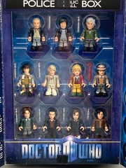 New Doctor Who The Eleven Doctors Micro Figure Set by Character Building BBC