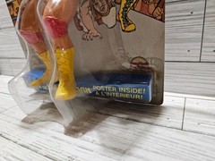 Hulk Hogan Red Shirt Black Card WWF LJN Super Rare Cracked Bubble
