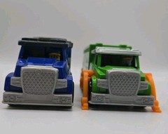 Paw Patrol Small Plastic & Die Cast Vehicle Lot Of 5