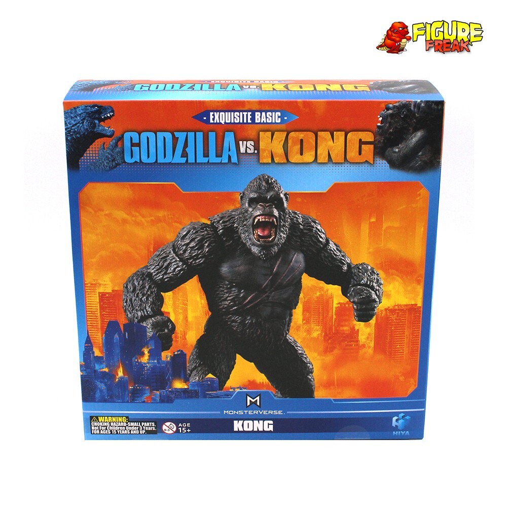 Hiya Toys Godzilla vs Kong Exquisite Basic 7″ King Kong Figure