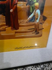 Creature Cantina Original Print STAR WARS Kim D.M. Simmons /125 SIGNED Autograph