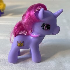 My Little Pony Unicorn Lot of 8 Various Sizes 1 – 5” , 3- 4” And 4 – 3”