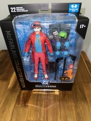 DC Multiverse McFarlane Toys The Joker Batman #57 Platinum Figure New