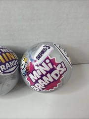 LOT OF 3 – Zuru 5 Surprise MINI BRANDS Series 3 Collectible Balls Figure Set NEW