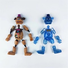 6Pcs Five Nights At Freddy s Articulated Action Figure FNAF Toys Have Light