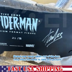 NIB Sideshow EXCLUSIVE Negative Zone Spider-Man PF Figure Statue STAN LEE SIGNED