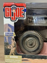 2001 GI Joe Willys Jeep Limited Edition-Brand New Never Opened