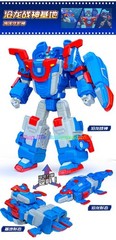 Gogo Dino Guardian 3-Step Mosasaurus Dinosaur Transform Robot Toy