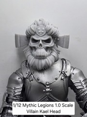 3d Printed 1.0 Head For Mythic Legions 1/12 Scale WILLOW KAEL HEAD