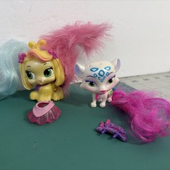 Disney Palace Pets Figure Lot Pony Bunny Puppy Kitty Deer Accessories
