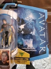 RDA Jake Scully with Wheel Chair J Avatar 2009 Mattel NIB 4 INCH Harley Shirt