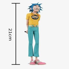 Gorillaz Band Rock Band Member Murdoc Russel 2d Noodle Model Toys Action Figure