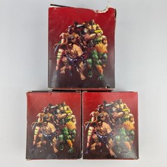 Street Fighter Fanhome Figures Lot Of 3 Cammy Special 2 T. Hawk #17 Rolento #40