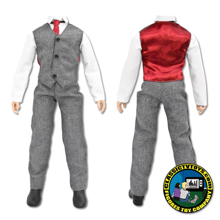 Complete Gray Business Suit for 12 Inch 1/6th Scale Figures (With Body)