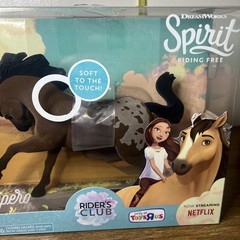 DreamWorks Spirit Riding Free Horse Junipero Flaca Lot Of 2 ToysRus Soft Touch