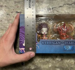 Blizzcon 2013 Souvenir Set Kerrigan Diablo Arthas Cute But Deadly figurines