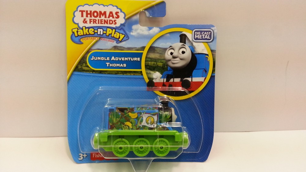 THOMAS & FRIENDS TAKE-N-PLAY JUNGLE ADVENTURE THOMAS 100% ORIGINAL MUST L@@K