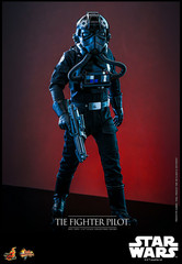 Hot Toys 1/6 Scale Figure Star Wars New Hope Tie Fighter Pilot Figure MMS798 NEW