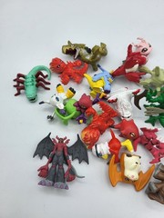 22 Vintage Bandai Digimon Mini Figures H-T Bandai Rare Lot PVC