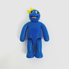 Rainbow Friends Happy Blue Action Figure 5″ Series 1 Phat Mojo Roblox