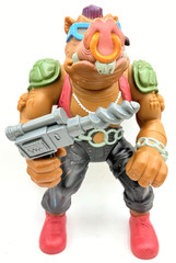Vtg 1990 TMNT Teenage Mutant Ninja Turtles BEBOP Large 13.5″ Action Figure + Gun