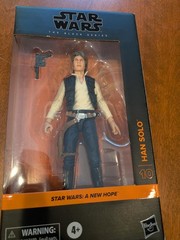 Star Wars Black Series 6″ Han Solo – A New Hope #10 ANH – New In Sealed Box.