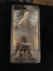 NECA Gears of War 3 Anya Stroud Action Figure w/ Lancer, Multicolor 17+