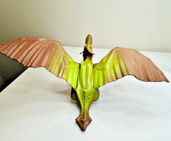 Vintage MOTU Turbodactyl Near Complete But Broken Head – Original Wings & Comic