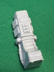 Vintage GI Joe ARAH 1983 Cobra SNAKE RIGHT LEG FRONT NO DECALS armor part