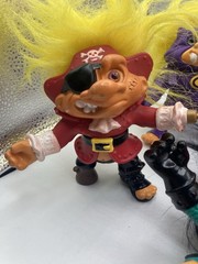 Lot of 7 Battle Trolls Loos Hasbro Assorted Characters EUC CLEAN Vintage 1992