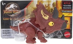 Camp Cretaceous Snap Squad Triceratops Figure – Perfect for Ages 4 and Up