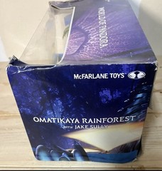MCFARLANE AVATAR WORLD OF PANDORA AMATIKAYA RAINFOREST JAKE SULLY BLACKLIGHT TOY