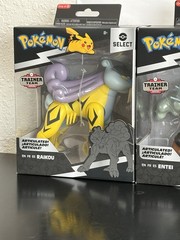 Jazwares Pokémon Entei & Raikou Select Trainer Series Figures Target Exclusive