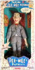 Vtg 1987 Pee-Wee Herman Talking Doll Matchbox Factory Sealed Broken Pull String
