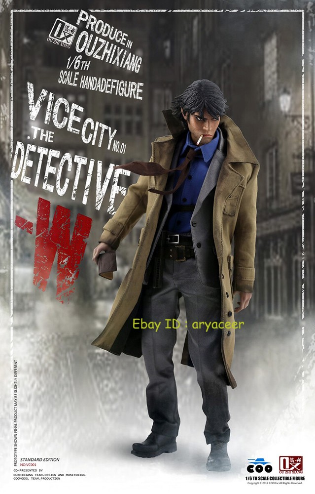 Ou Zhi Xiang ＆ Coomodel No.VC001 Vice City The Detective W Standard Ver In Stock