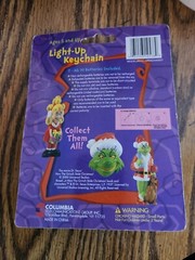2000 The Grinch Light Up Keychain Cindy Lou Who In Package